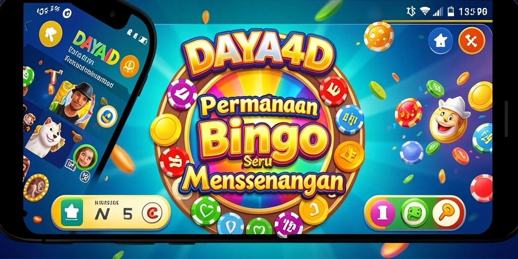 Tampilan menarik dari gameplay Bingo di DAYA4D.