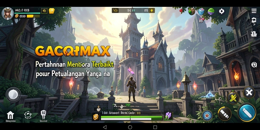 Tangkapan layar menampilkan aksi intens dalam game Tower Defense.