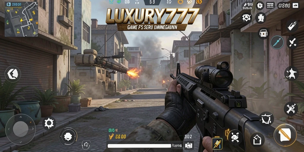 Gameplay seru LUXURY777 dengan aksi tembak-menembak yang menegangkan.