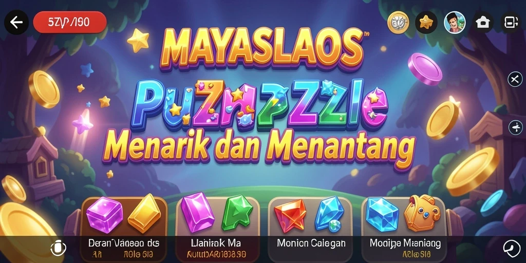 Tampilkan gameplay menarik dari MAYASLOTS dengan teka-teki yang menantang.