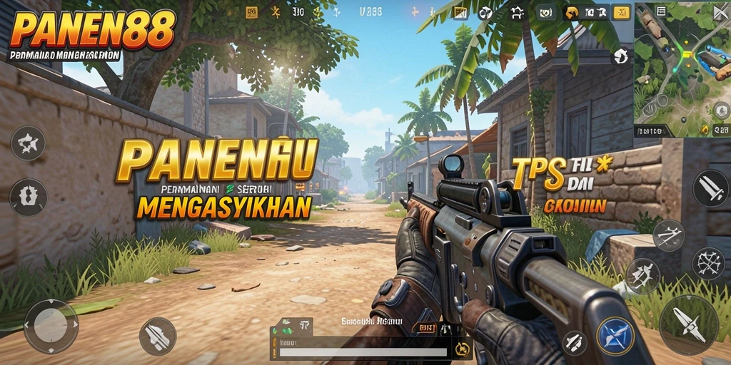 Tampilan gameplay seru dalam PANEN88 dengan aksi menegangkan.